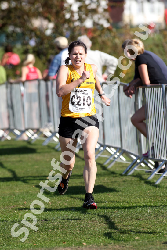 Claire Leaver (Holmfirth Harriers), Senior Women Northern Cross Country Relay, Graves Park, Sheffield